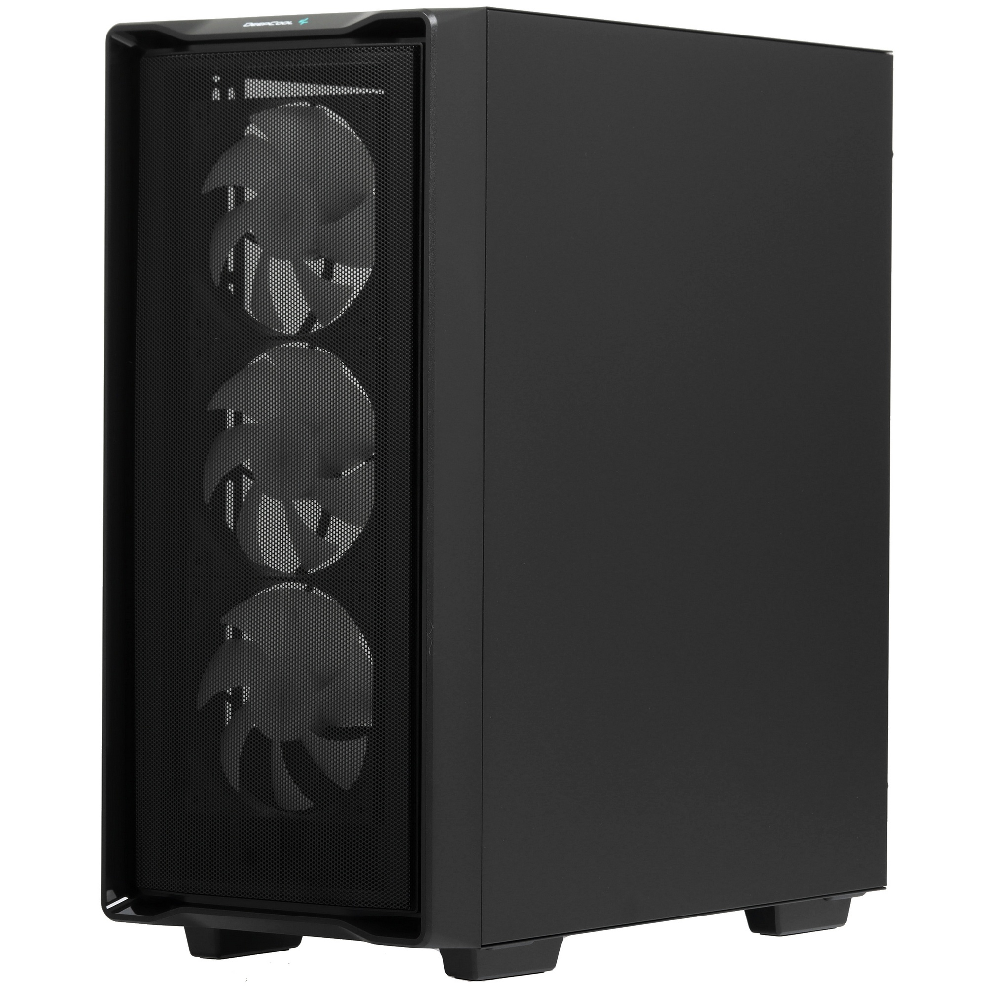 Компьютерный корпус Deepcool CC560 MESH V2 черный без БП ATX 8x120mm 5x140mm 1xUSB2.0 audio bott PSU