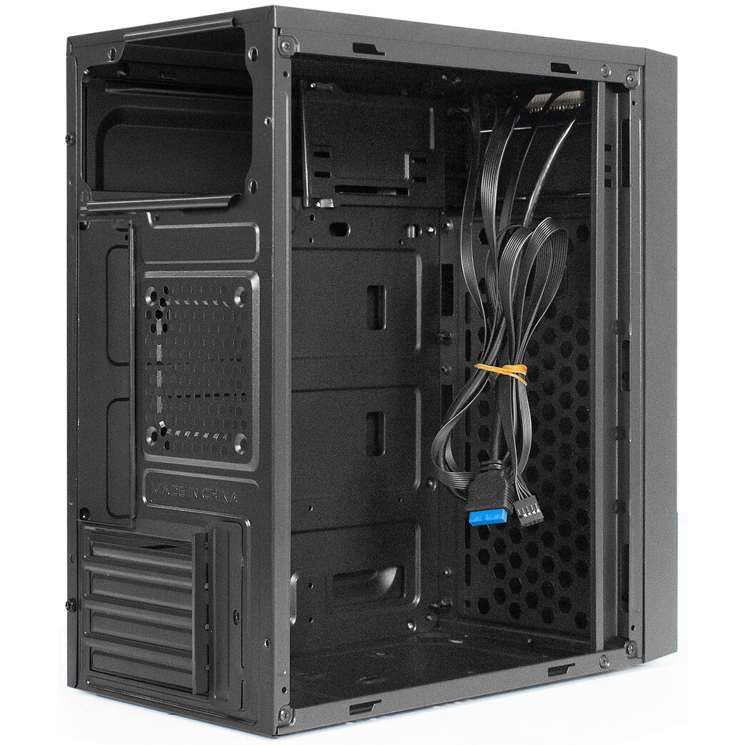 Корпус Minitower ExeGate BAA-308U2-AA500 (mATX, БП AA500 с вент. 8см, 1*USB+2*USB3.0, HD Audio, черн