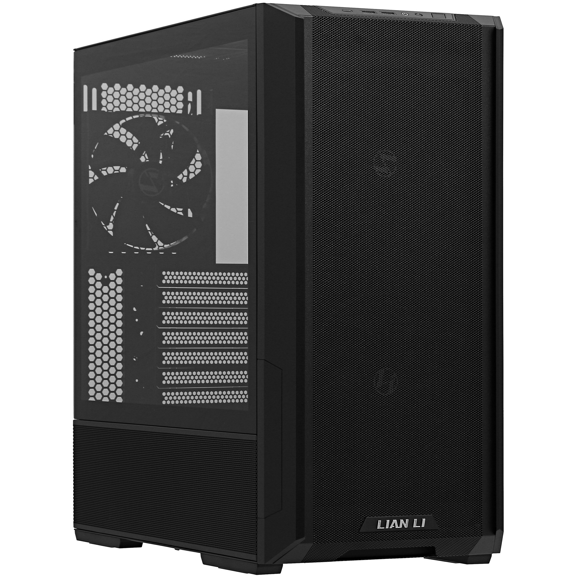 Корпус Lian-Li Lancool 216 (без RGB) черный без БП ATX 2xUSB3.0 audio bott PSU