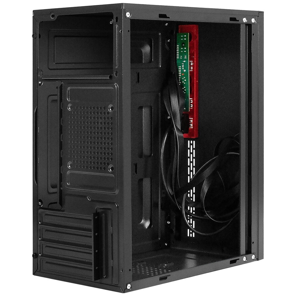 Корпус Minitower ExeGate BAA-403U-AA500 (mATX, БП AA500 с вент. 8см, 2*USB+1*USB3.0, HD Audio, черны
