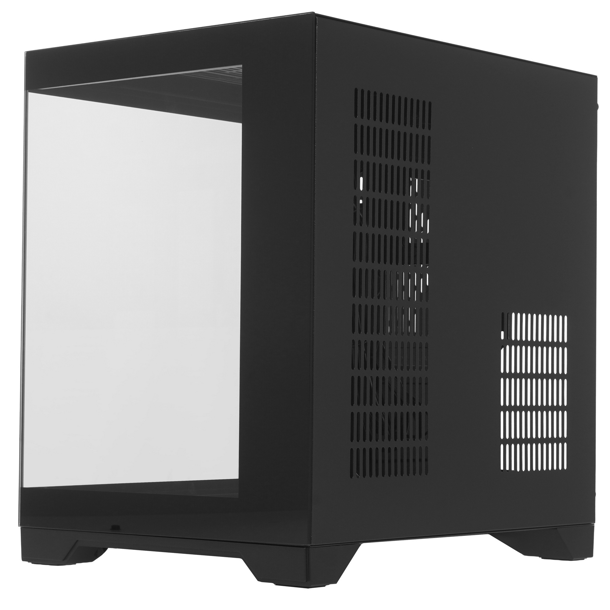 Компьютерный корпус 1STPLAYER MEGAVIEW MV5-T Black / mATX / MV5-TP-BK