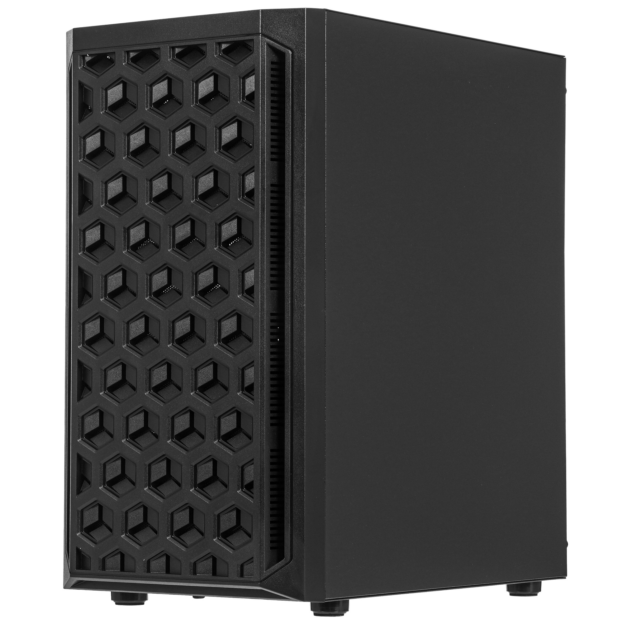 Компьютерный корпус Powercase Mistral Micro T3B, Tempered Glass, Mesh, 2x 140mm + 1х 120mm 5-color f