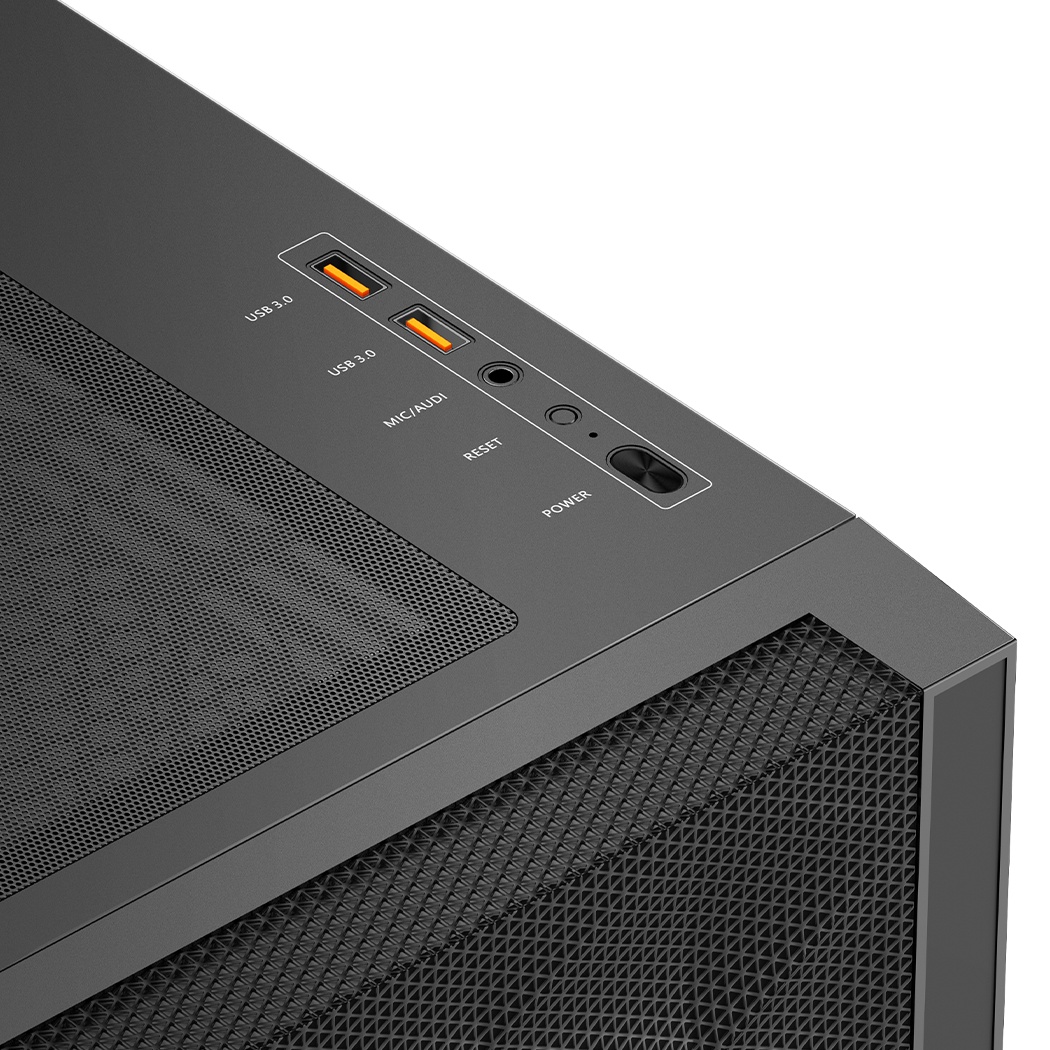 Компьютерный корпус PcCooler C3D510 BK черный без БП ATX 2xUSB3.0 audio bott PSU