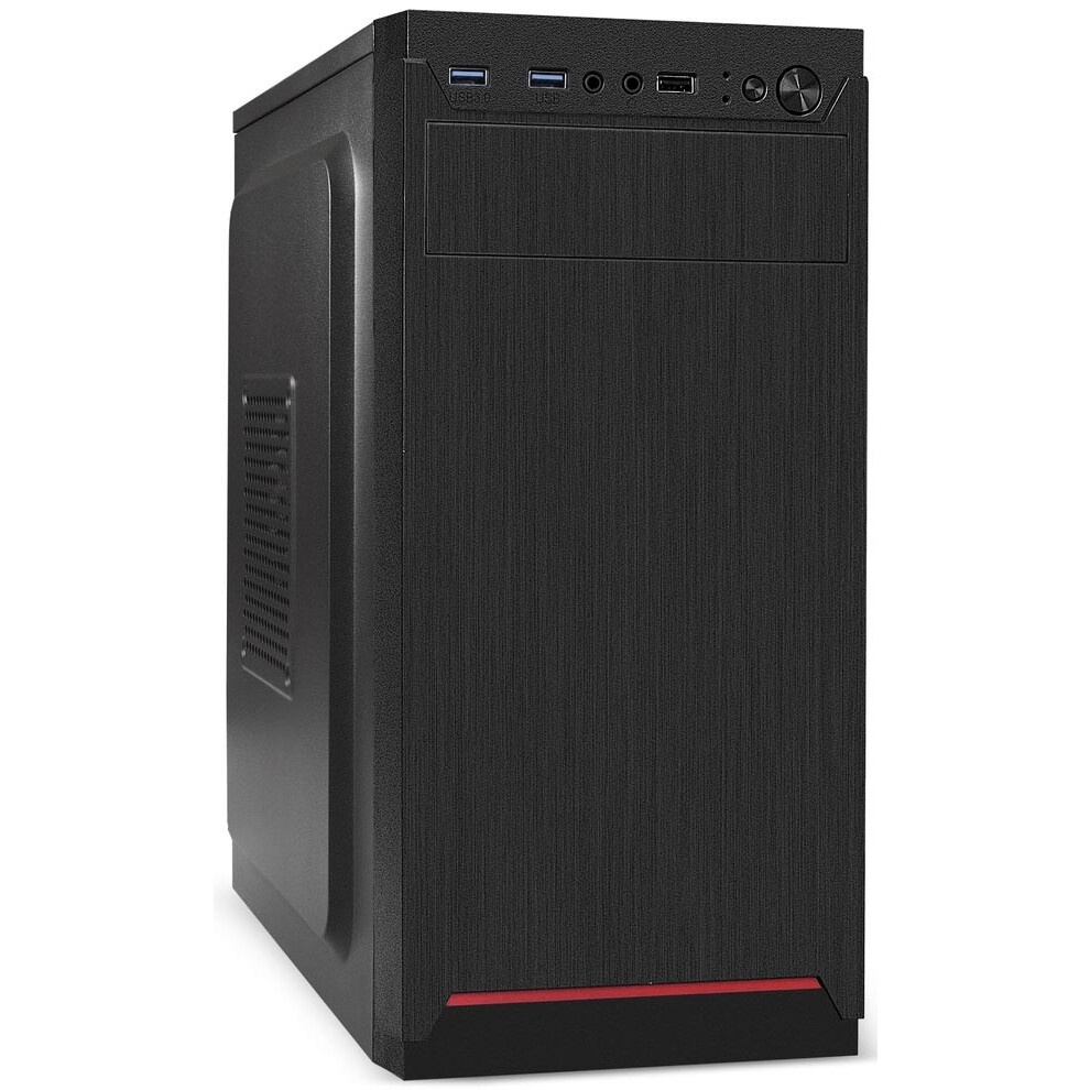 Компьютерный корпус Minitower Exegate EX272745RUS QA-412U Black, mATX, , 2*USB+