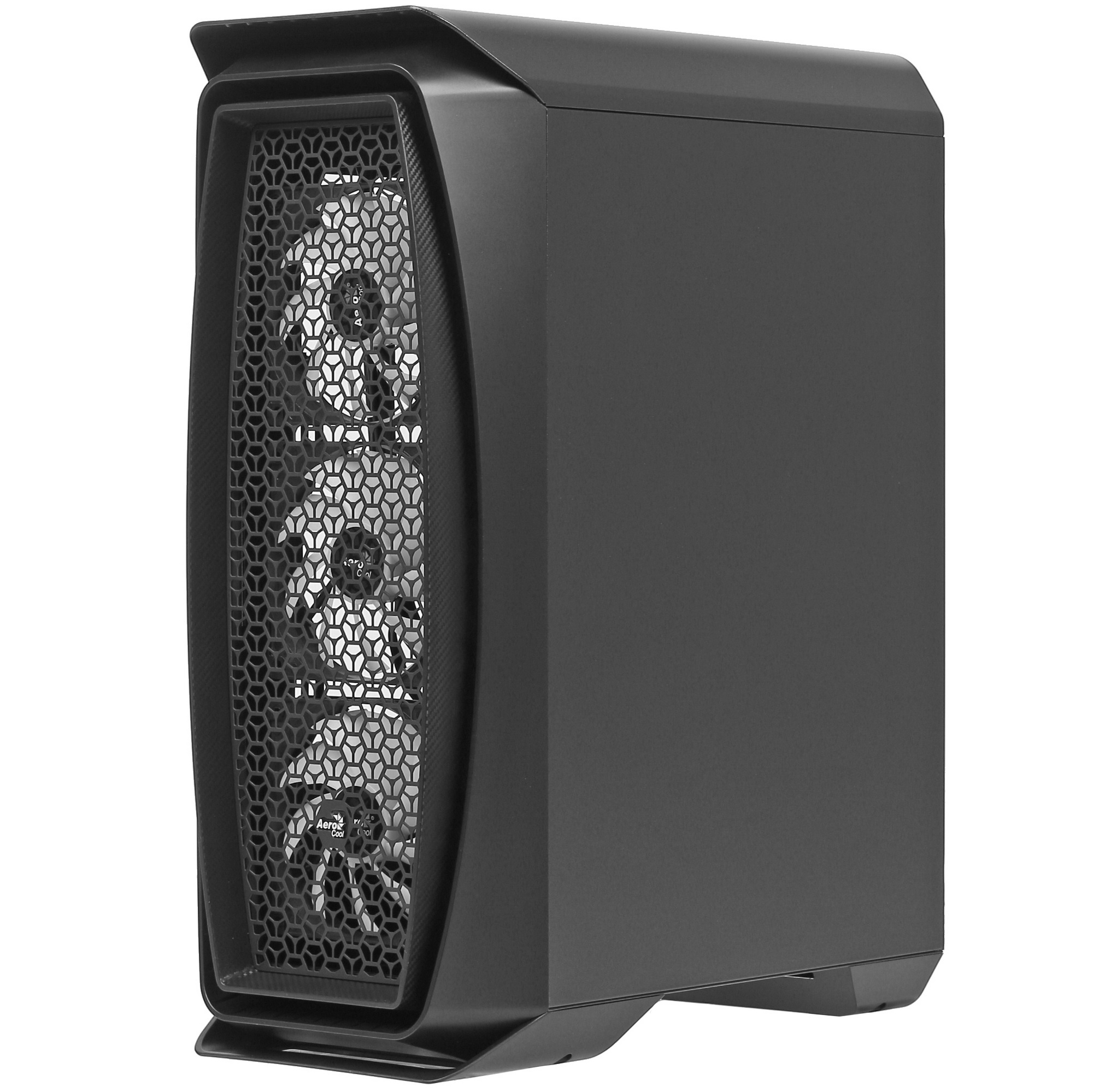 Компьютерный корпус Aerocool / Formula Aero One Frost-G-BK-v1 черный без БП ATX 4x120mm 2xUSB3.0 aud