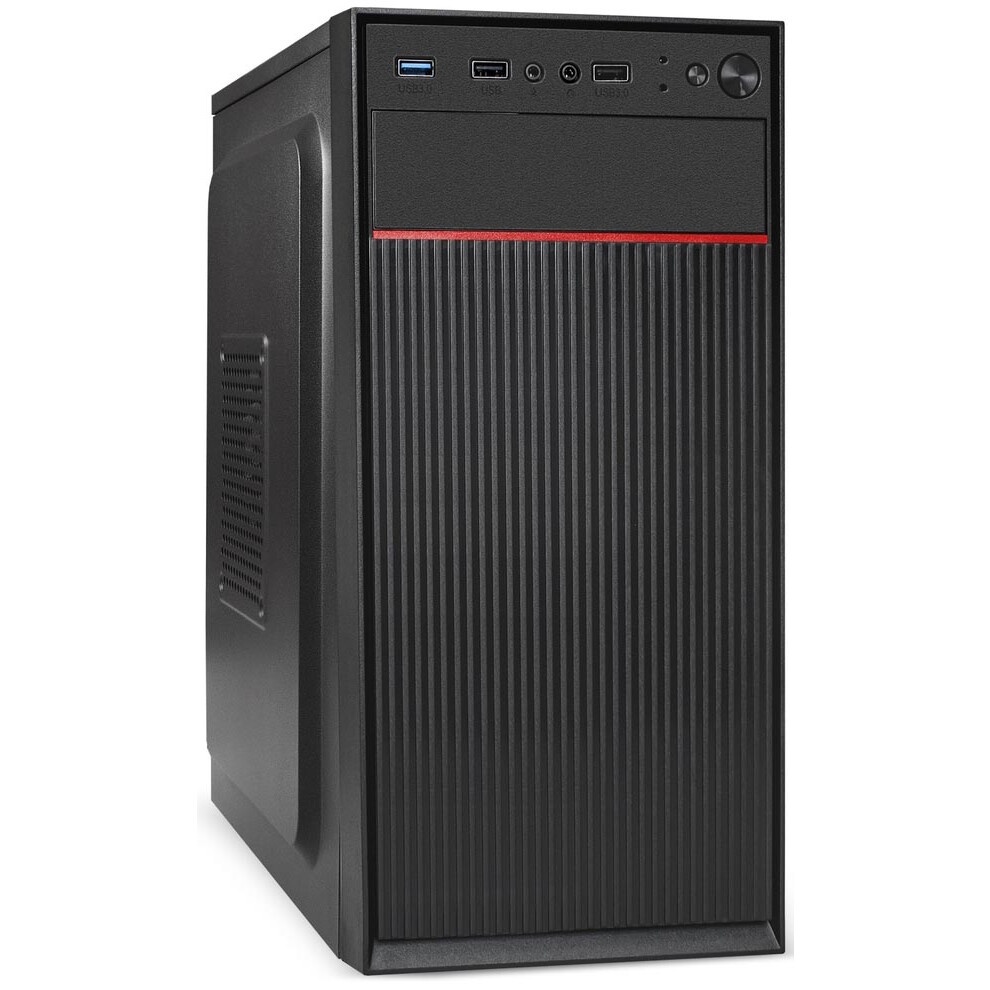 Компьютерный корпус Minitower Exegate EX272749RUS QA-412U Black, mATX, , 2*USB+2*USB3.0, Aud