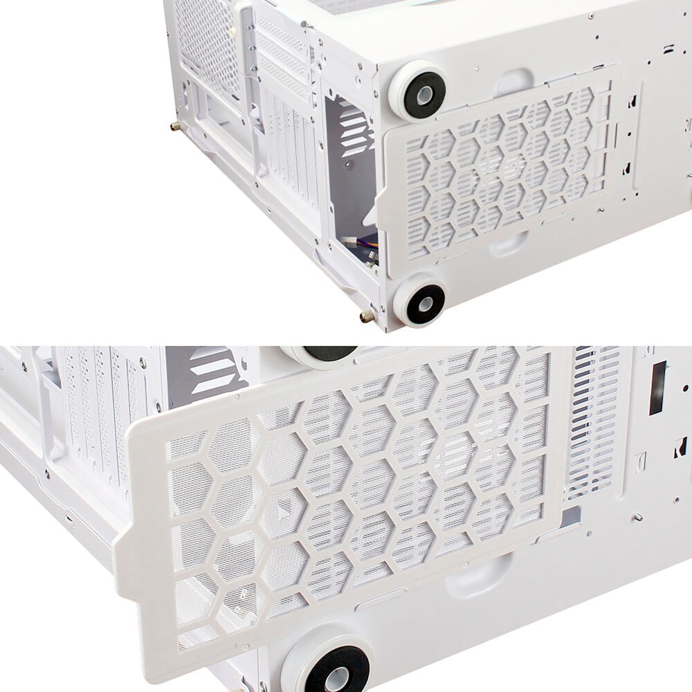 Корпус компьютерный ACD Phantom 100 ATX, Type-C + 2XUSB3.0+HD audio combo, 4X120mm ARGb fans+Remote
