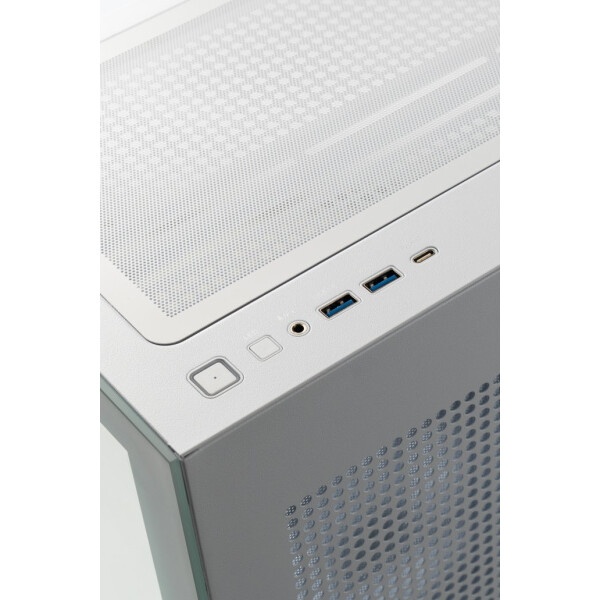 Корпус компьютерный ACD Phantom 100 ATX, Type-C + 2XUSB3.0+HD audio combo, 4X120mm ARGb fans+Remote
