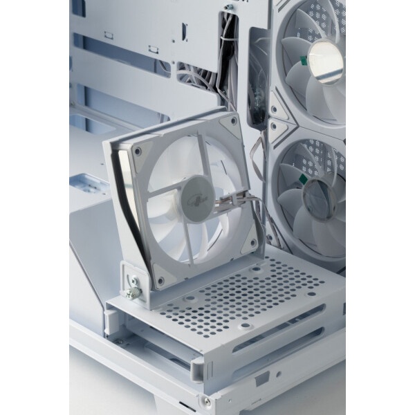 Корпус компьютерный ACD Phantom 100 ATX, Type-C + 2XUSB3.0+HD audio combo, 4X120mm ARGb fans+Remote