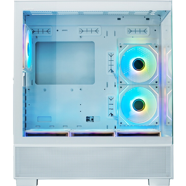 Корпус компьютерный ACD Phantom 100 ATX, Type-C + 2XUSB3.0+HD audio combo, 4X120mm ARGb fans+Remote