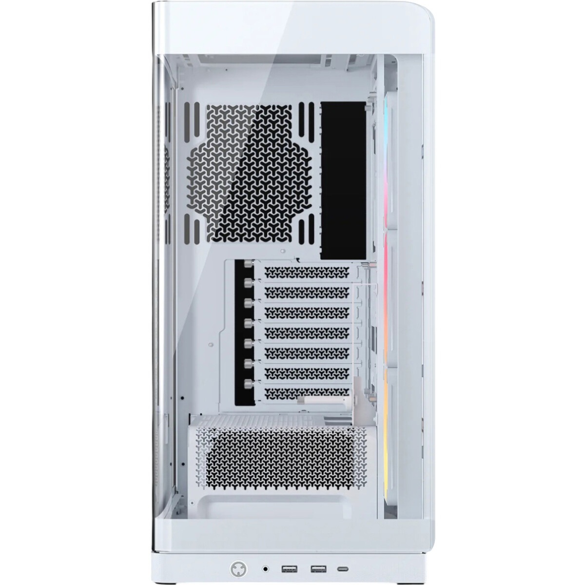 Корпус компьютерный ACD Phantom 100 ATX, Type-C + 2XUSB3.0+HD audio combo, 4X120mm ARGb fans+Remote