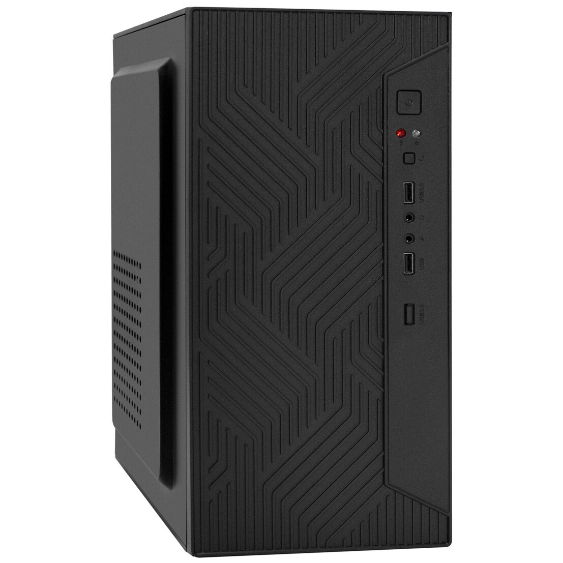 Корпус компьютерный ACD Coffer 109W *m*ATX, Type-C + USB3.0 + USB ports + HD audio combo, Mesh, Whit
