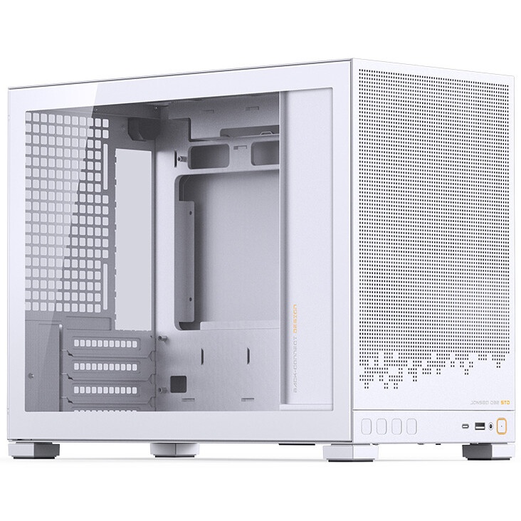 Корпус компьютерный ACD Coffer 109W *m*ATX, Type-C + USB3.0 + USB ports + HD audio combo, Mesh, Whit