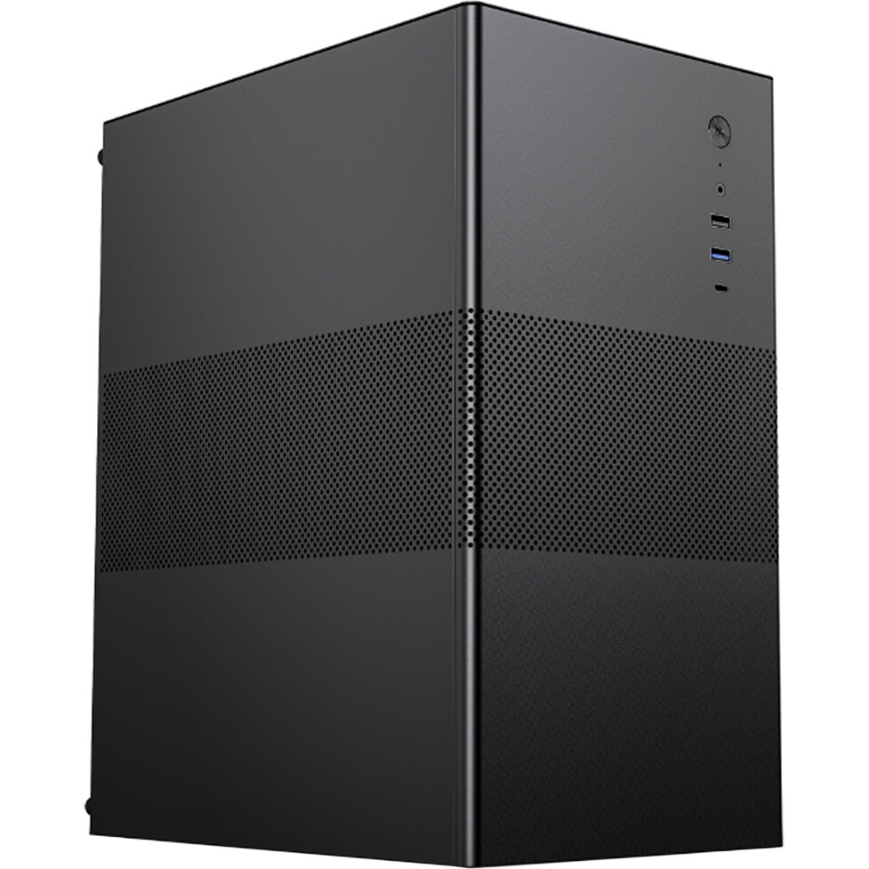 Корпус компьютерный ACD Coffer 109B *m*ATX, Type-C + USB3.0 + USB ports + HD audio combo, Mesh, черн