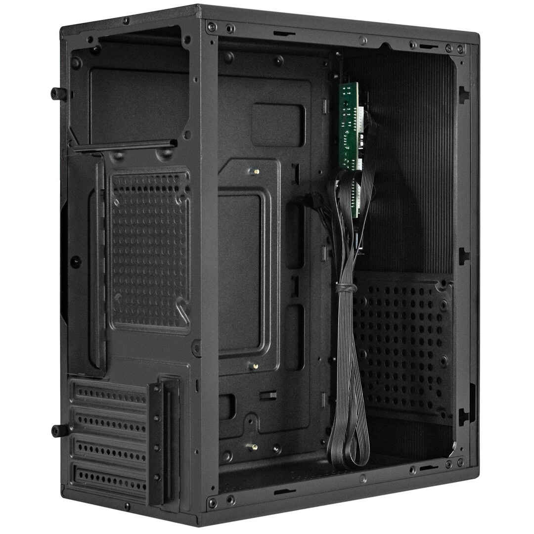Корпус компьютерный ACD Coffer 109B *m*ATX, Type-C + USB3.0 + USB ports + HD audio combo, Mesh, черн