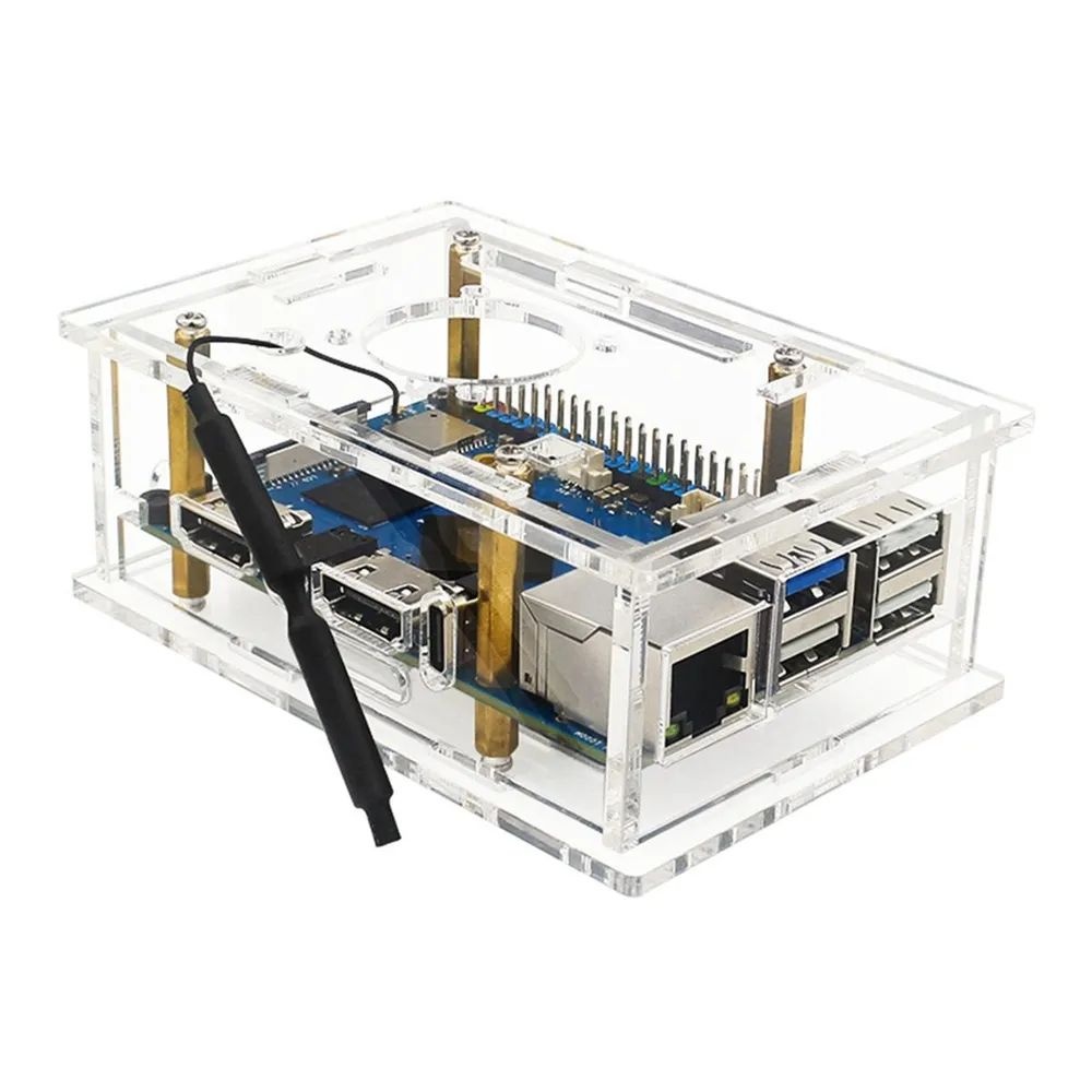 Корпус ACD Orange Pi 5 pro Acrylic case