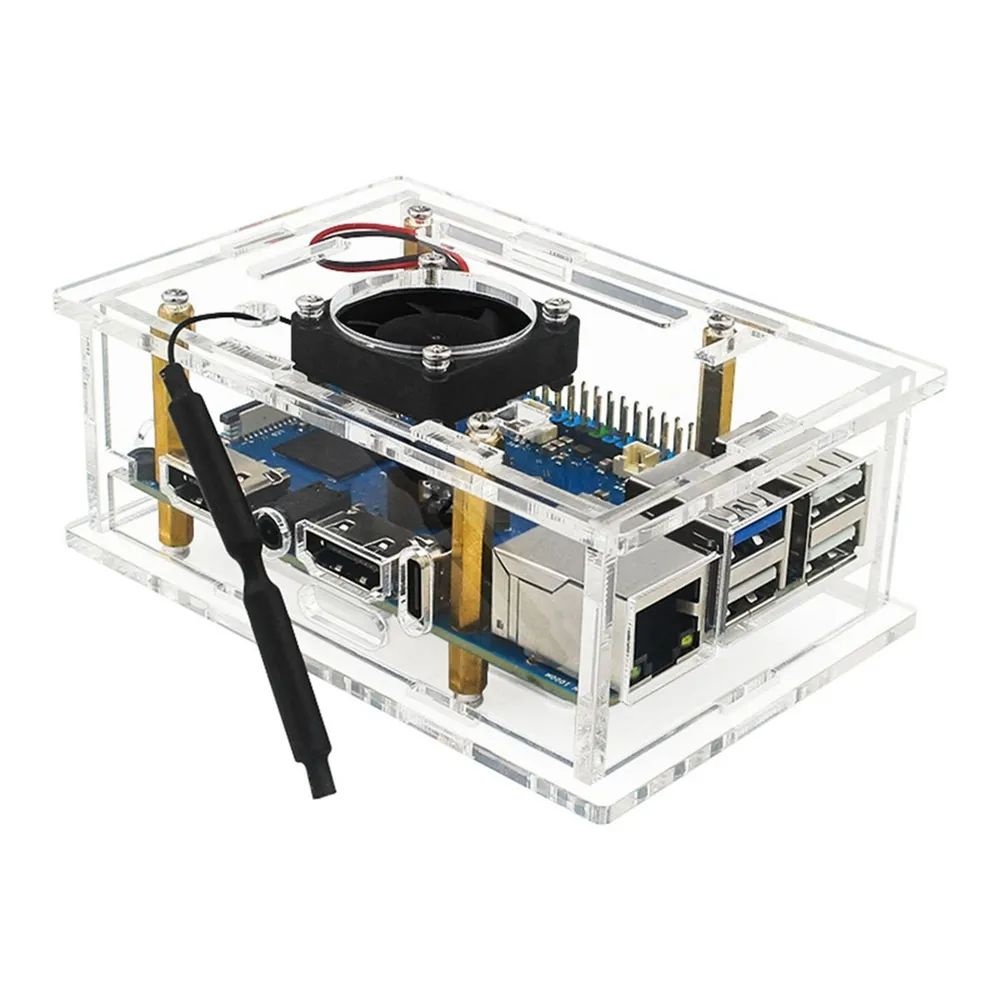 Корпус ACD Orange Pi 5 pro Acrylic case