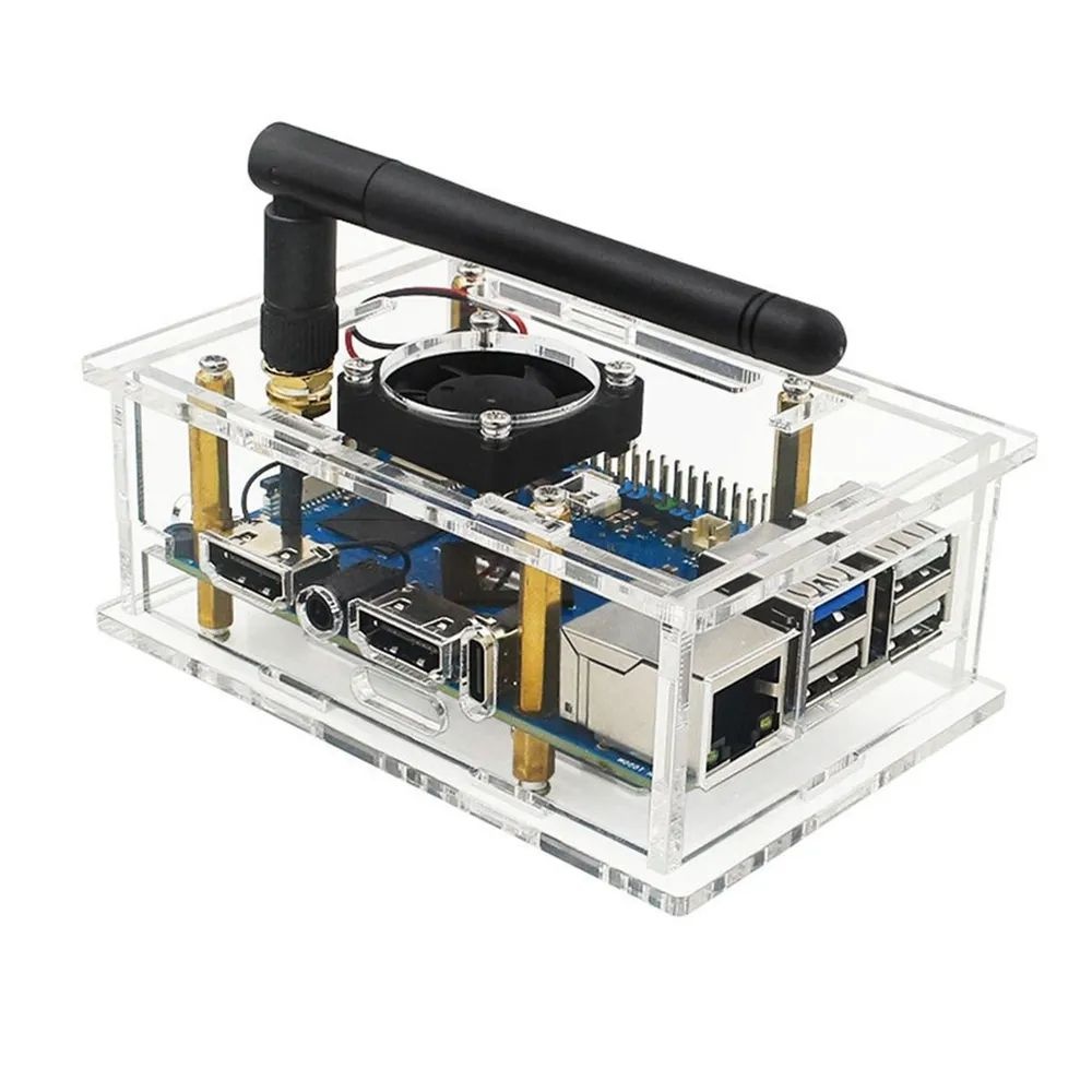 Корпус ACD Orange Pi 5 pro Acrylic case