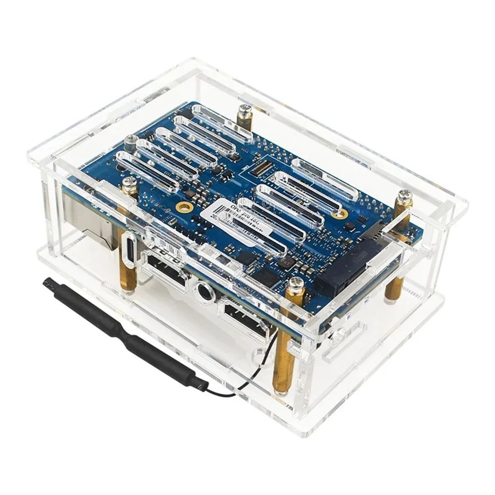 Корпус ACD Orange Pi 5 pro Acrylic case