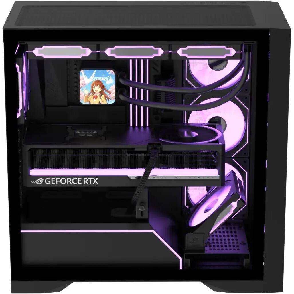 Корпус AeroCool / Formula Air Power G8 черный без БП ATX 2xUSB3.0 1xUSB3.1 audio bott PSU