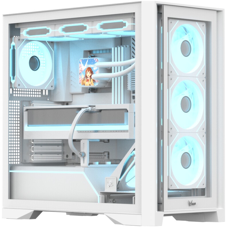 Корпус AeroCool / Formula Air Power G8 черный без БП ATX 2xUSB3.0 1xUSB3.1 audio bott PSU