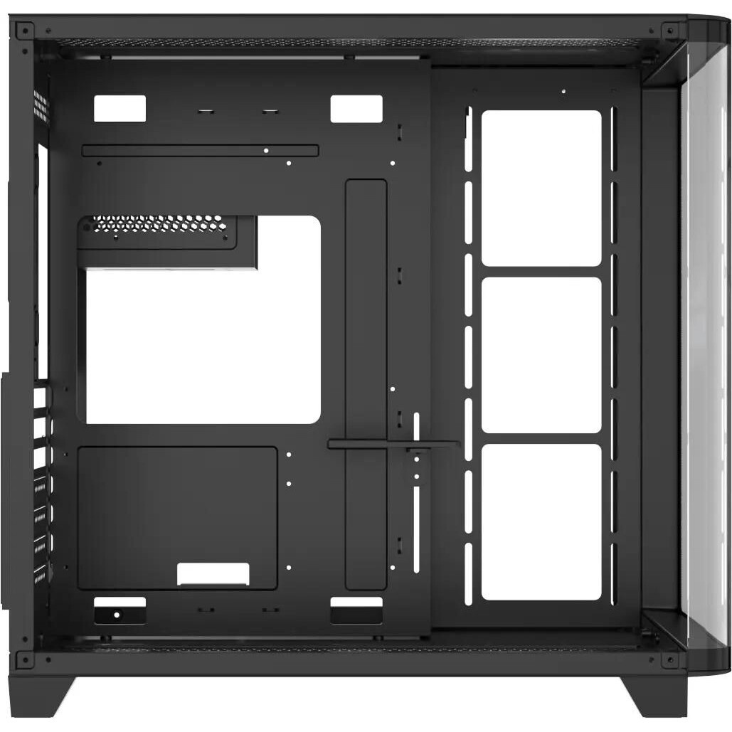 Корпус AeroCool / Formula Crystal U2 Floe черный без БП ATX 1xUSB2.0 1xUSB3.0 1xUSB3.1 audio bott PS