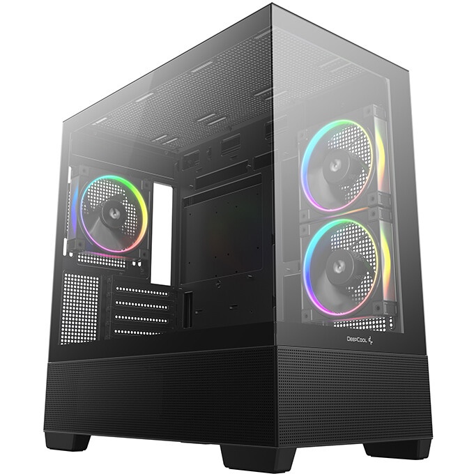 Корпус AeroCool / Formula Crystal U2 Floe черный без БП ATX 1xUSB2.0 1xUSB3.0 1xUSB3.1 audio bott PS