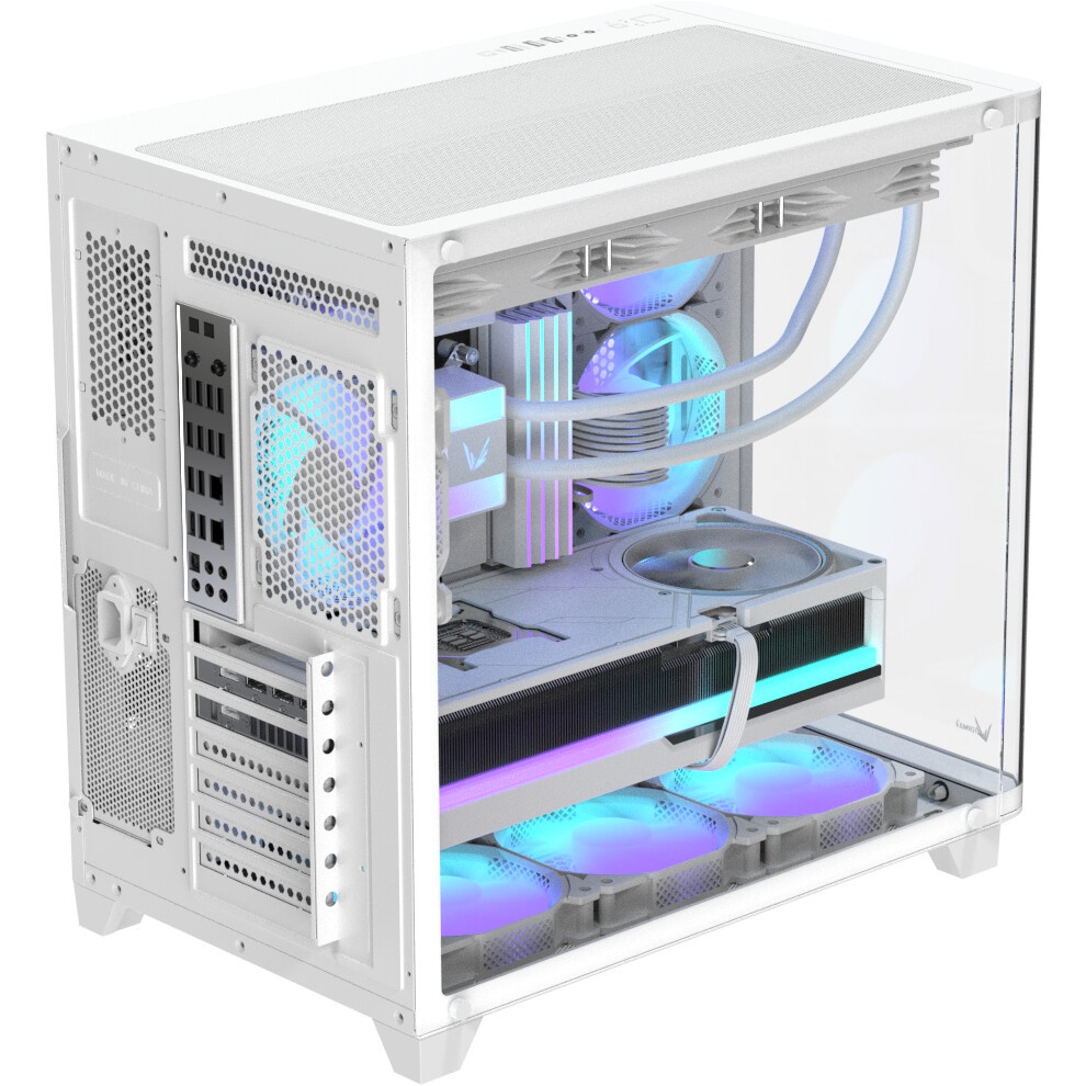 Корпус AeroCool / Formula Crystal U2 белый без БП ATX 1xUSB2.0 1xUSB3.0 1xUSB3.1 audio bott PSU
