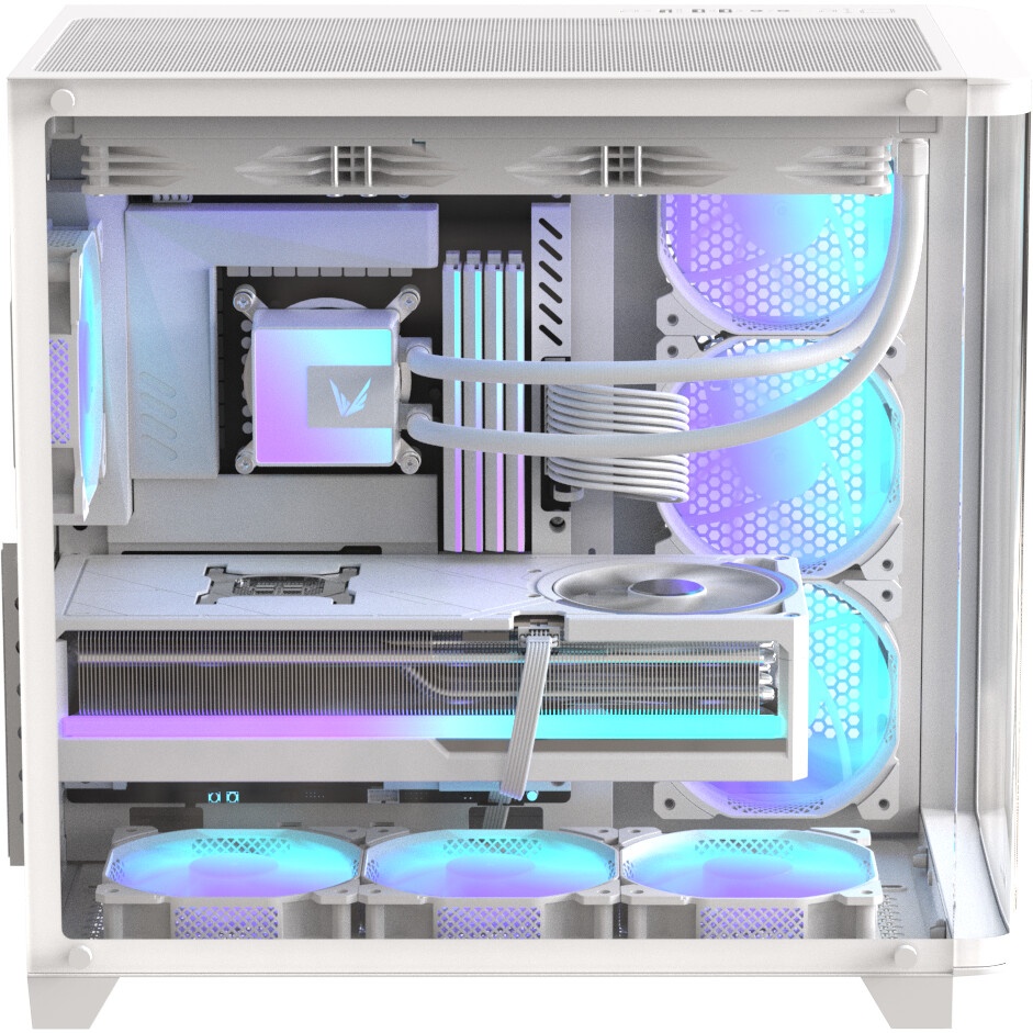 Корпус AeroCool / Formula Crystal U2 белый без БП ATX 1xUSB2.0 1xUSB3.0 1xUSB3.1 audio bott PSU