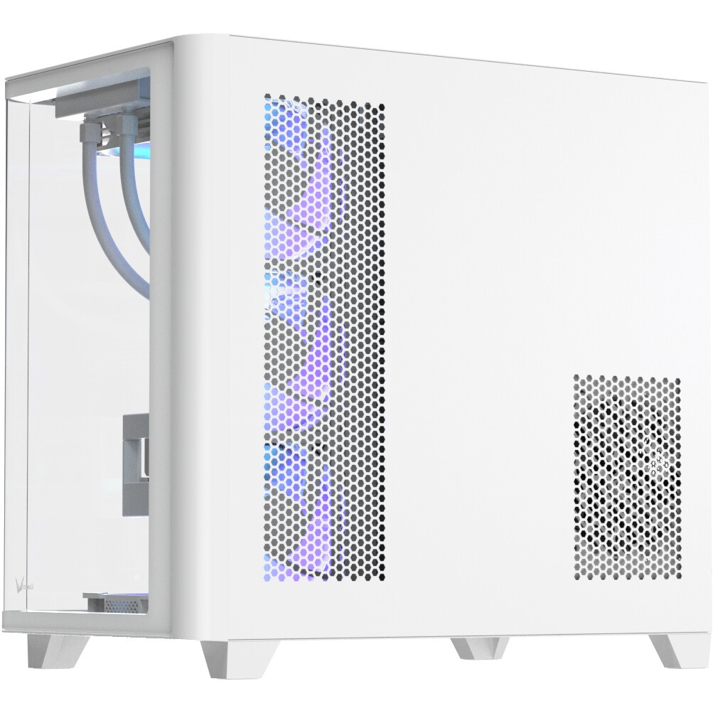 Корпус AeroCool / Formula Crystal U2 белый без БП ATX 1xUSB2.0 1xUSB3.0 1xUSB3.1 audio bott PSU