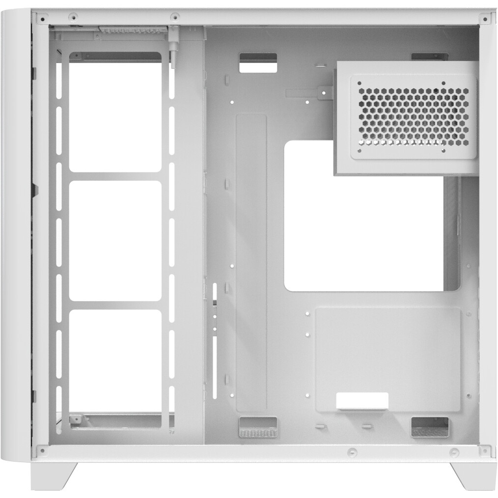 Корпус AeroCool / Formula Crystal U2 белый без БП ATX 1xUSB2.0 1xUSB3.0 1xUSB3.1 audio bott PSU