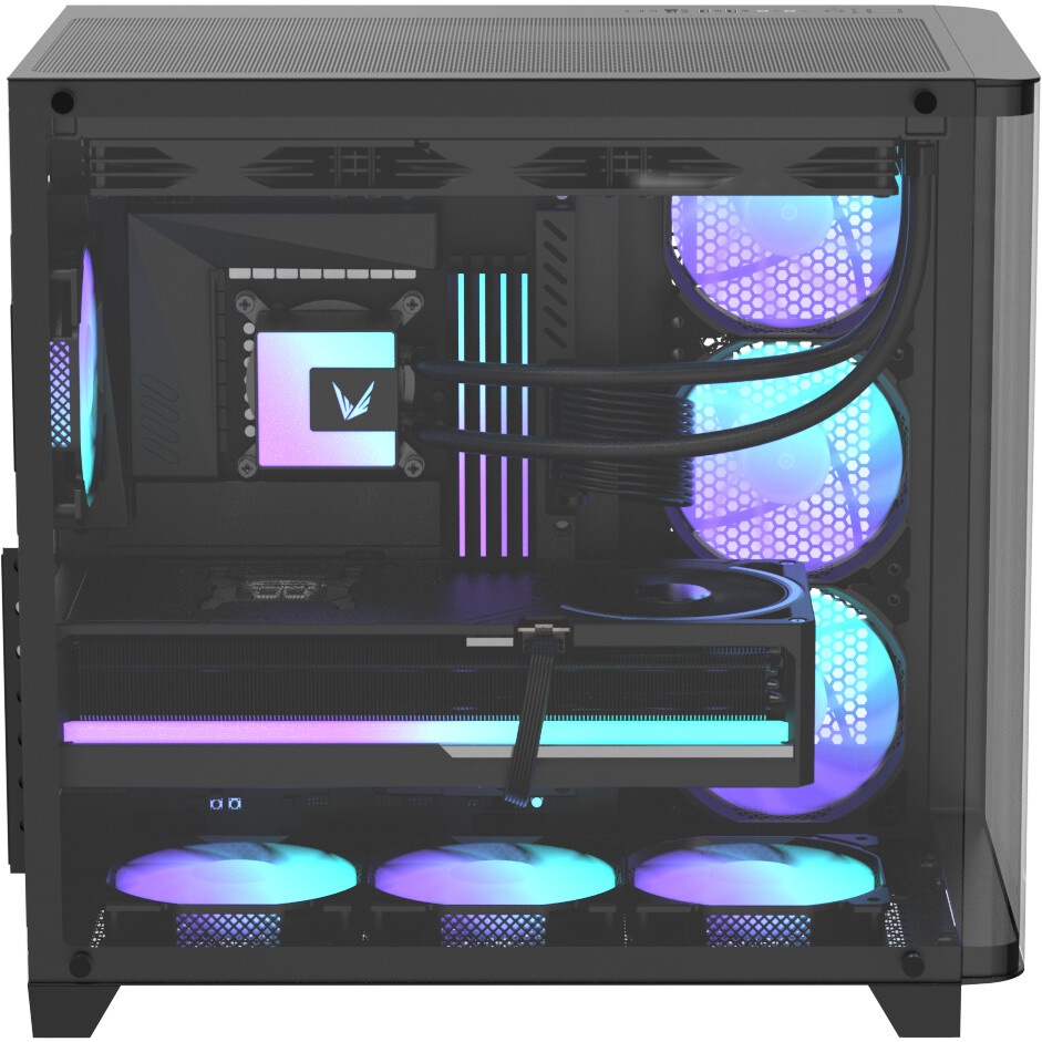 Корпус AeroCool / Formula Crystal U2 черный без БП ATX 1xUSB2.0 1xUSB3.0 1xUSB3.1 audio bott PSU