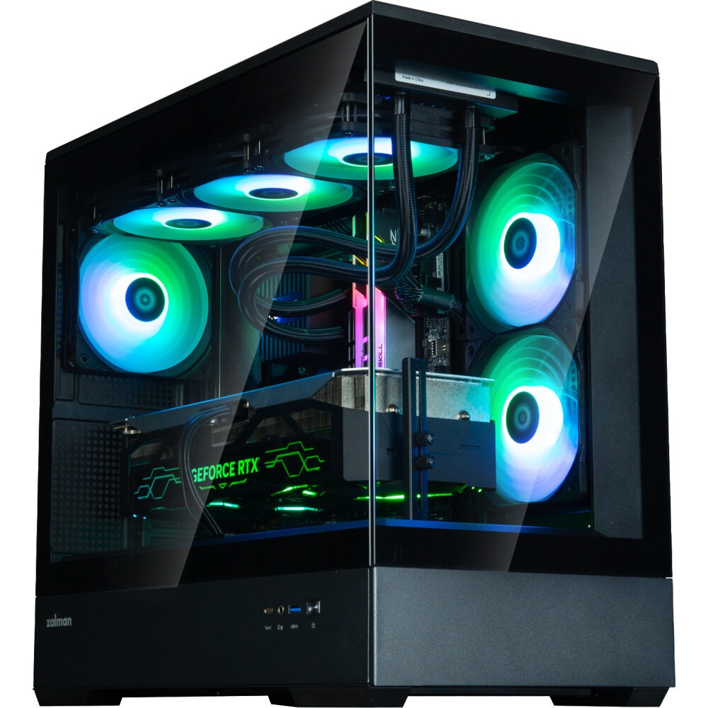 Корпус для ПК ASUS PRIME AP202 TG ARGB BLACK