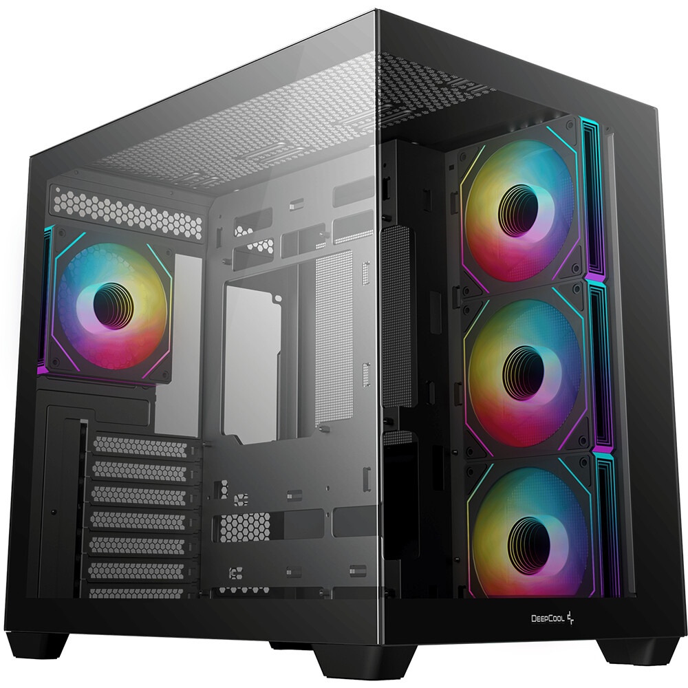 Корпус для ПК ASUS PRIME AP202 TG ARGB BLACK