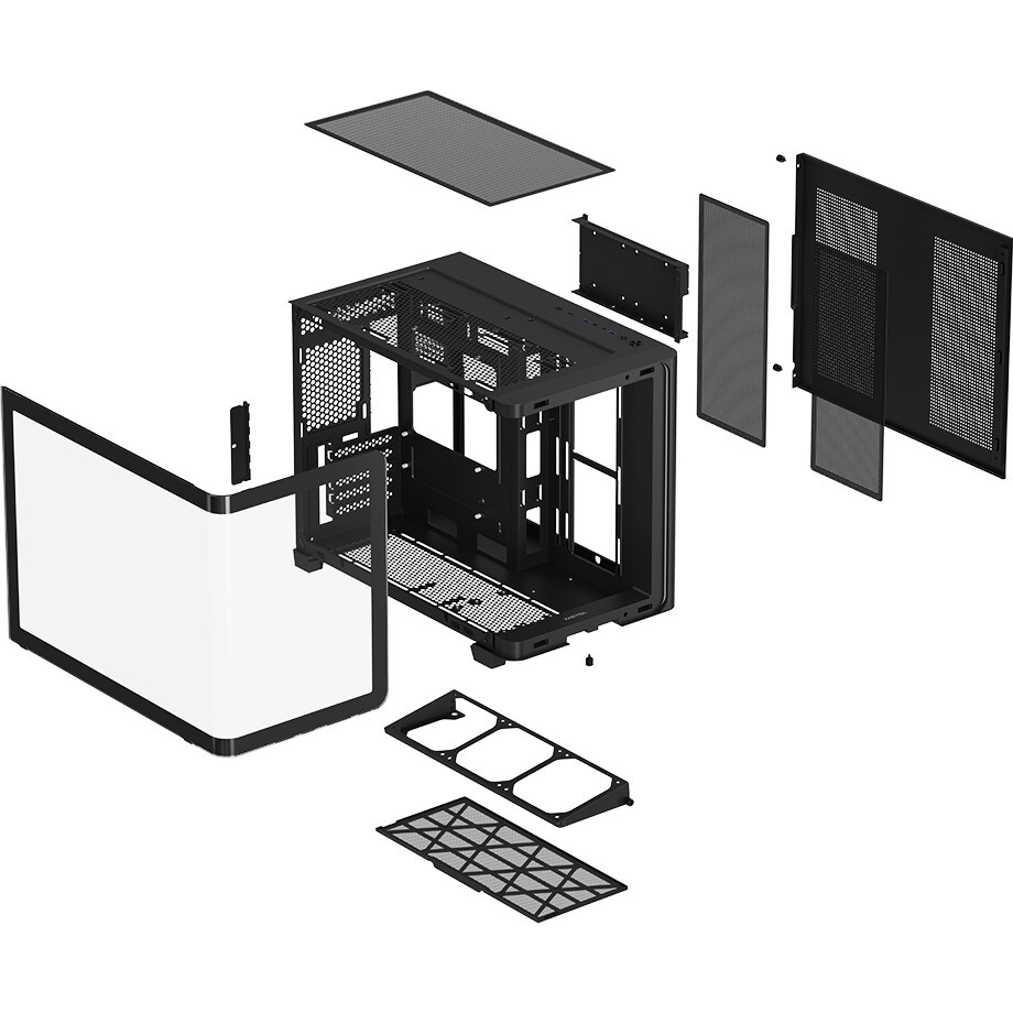 Корпус для ПК ASUS PRIME AP202 TG ARGB BLACK
