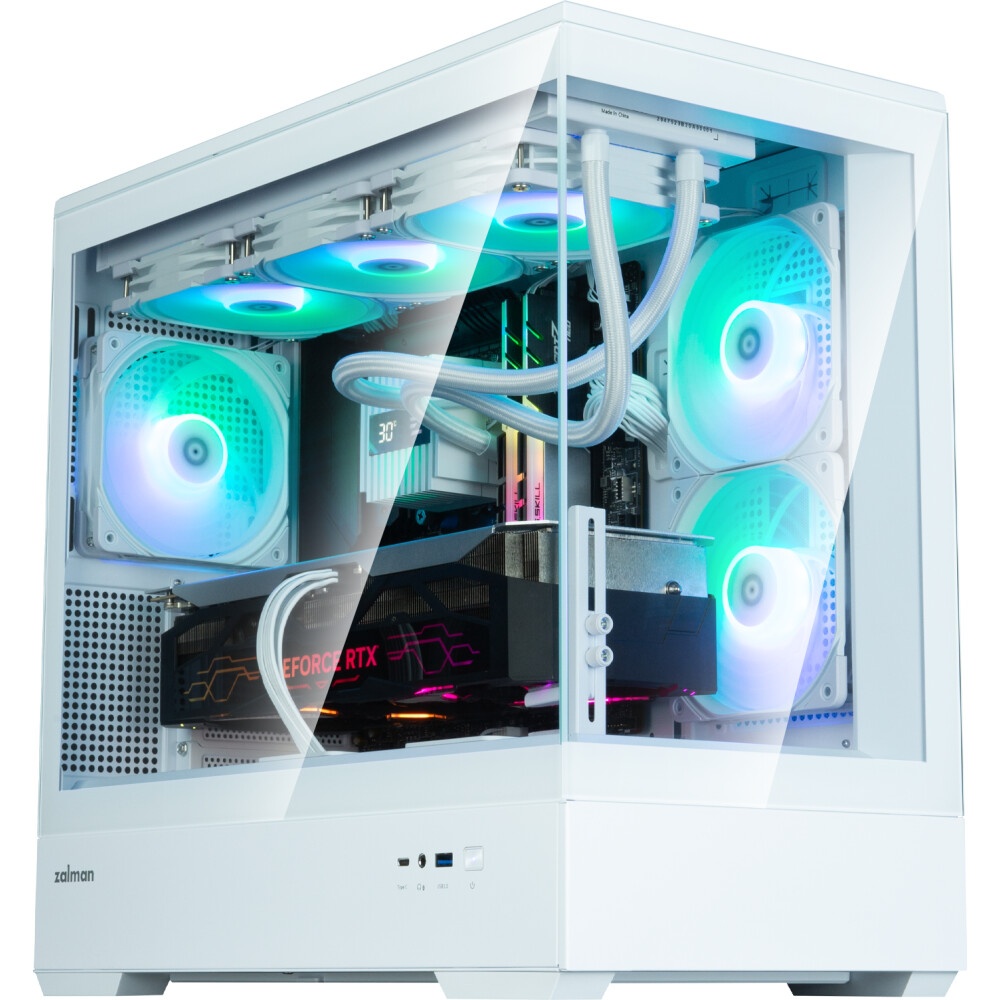 Корпус для ПК ASUS PRIME AP202 TG ARGB WHITE