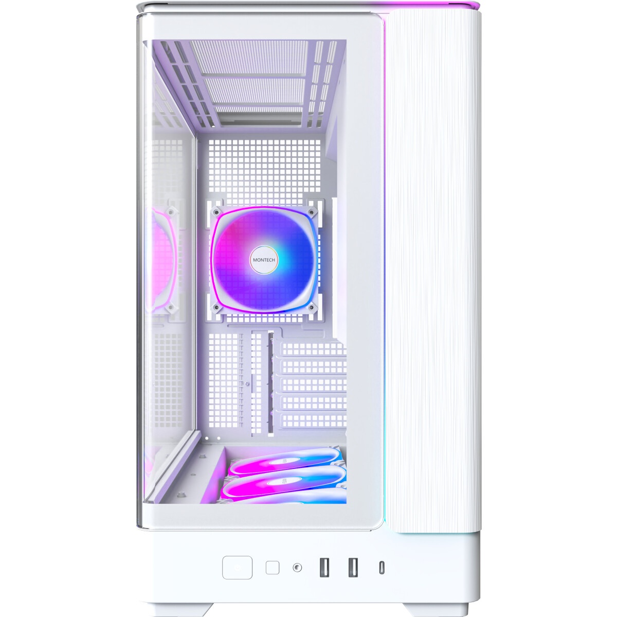 Корпус для ПК ASUS PRIME AP202 TG ARGB WHITE
