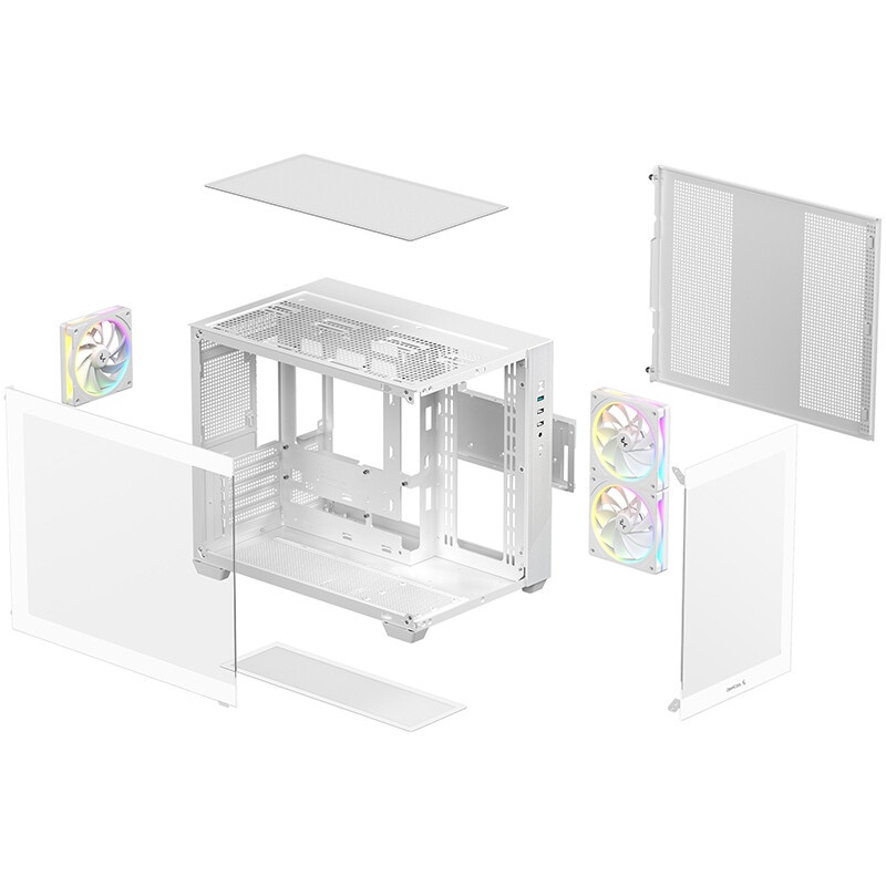 Корпус для ПК ASUS PRIME AP202 TG ARGB WHITE
