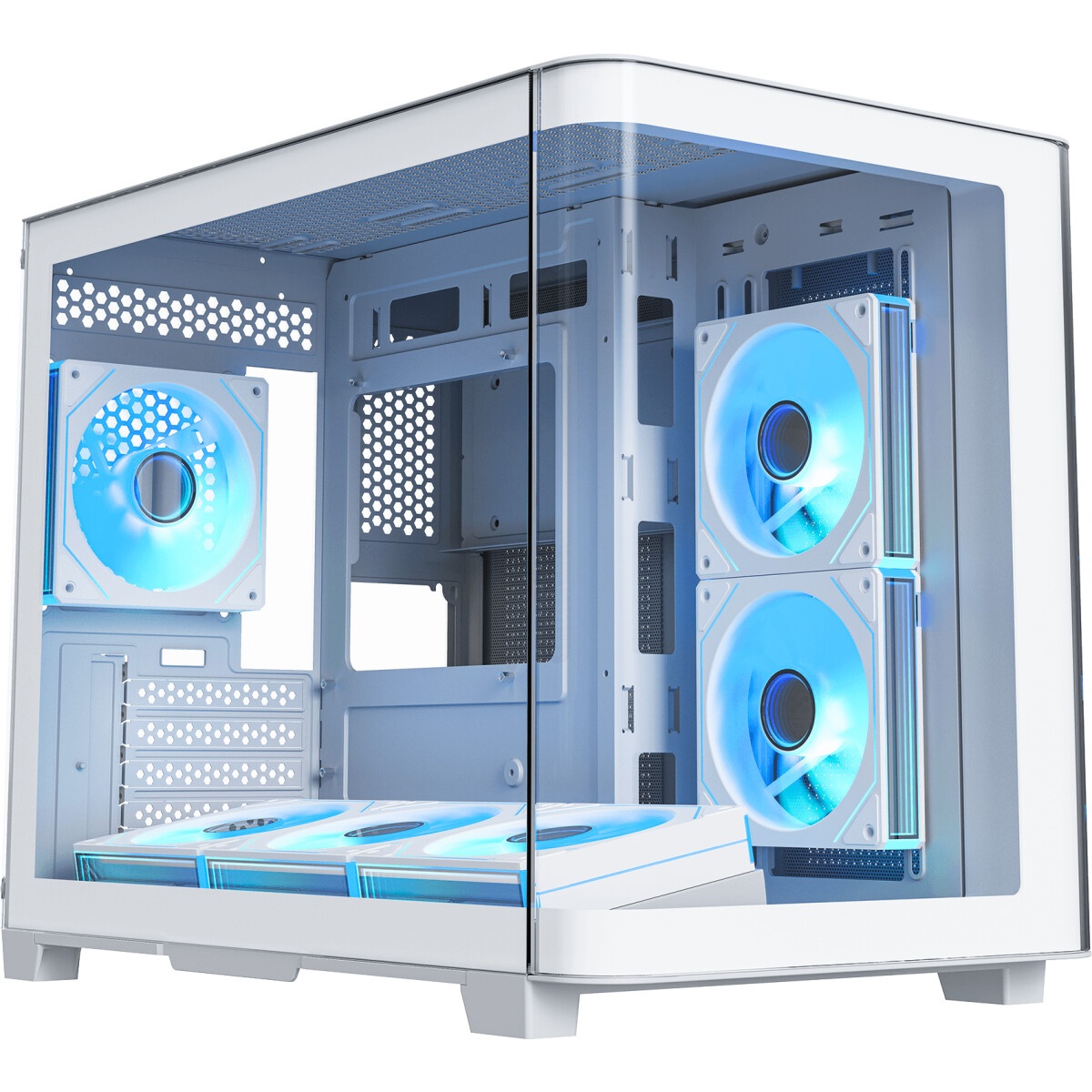 Корпус для ПК ASUS PRIME AP202 TG ARGB WHITE
