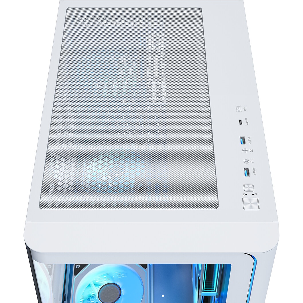 Корпус для ПК ASUS PRIME AP202 TG ARGB WHITE
