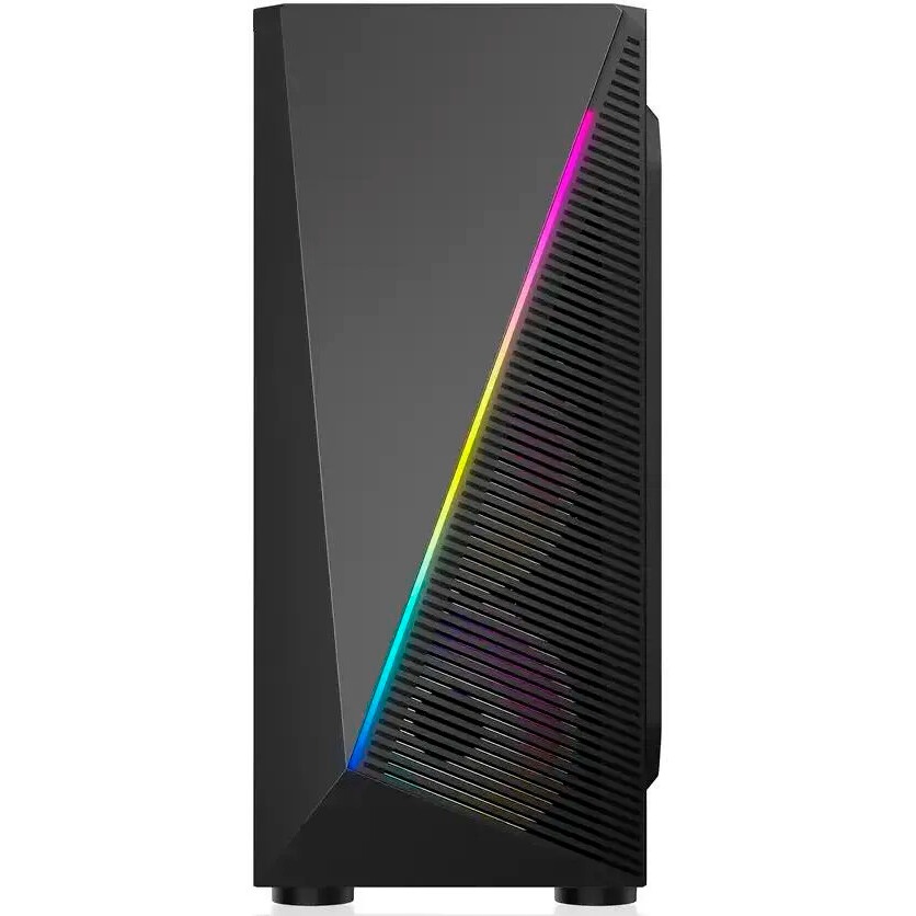 Компьютерный корпус Miditower ExeGate EVO-9211 (ATX, без БП, с окном, 2*USB+1*USB3.0, HD аудио, черн