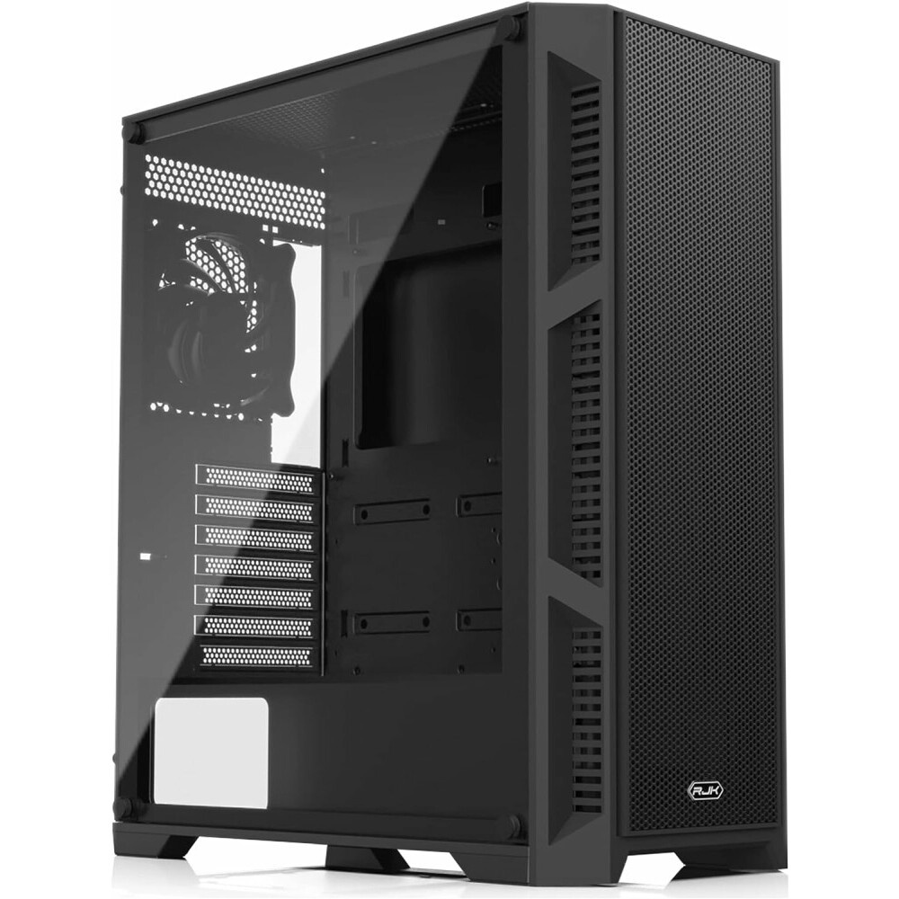 Компьютерный корпус без блока питания Case Raijintek AGOS MAX, Midi-Tower, TG, 1x140mm ARGB, 2xUSB 3