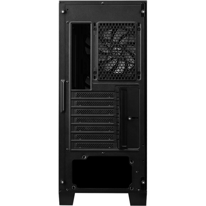 Компьютерный корпус без блока питания Case MSI MAG FORGE 320R AIRFLOW, Midi-Tower, TG, 4x120mm ARGB,