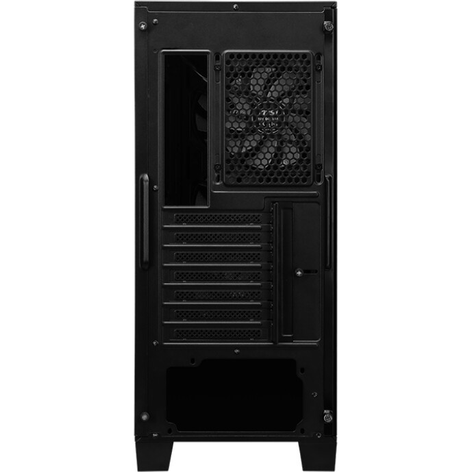 Компьютерный корпус без блока питания Case MSI MAG FORGE 320R AIRFLOW, Midi-Tower, TG, 4x120mm ARGB,