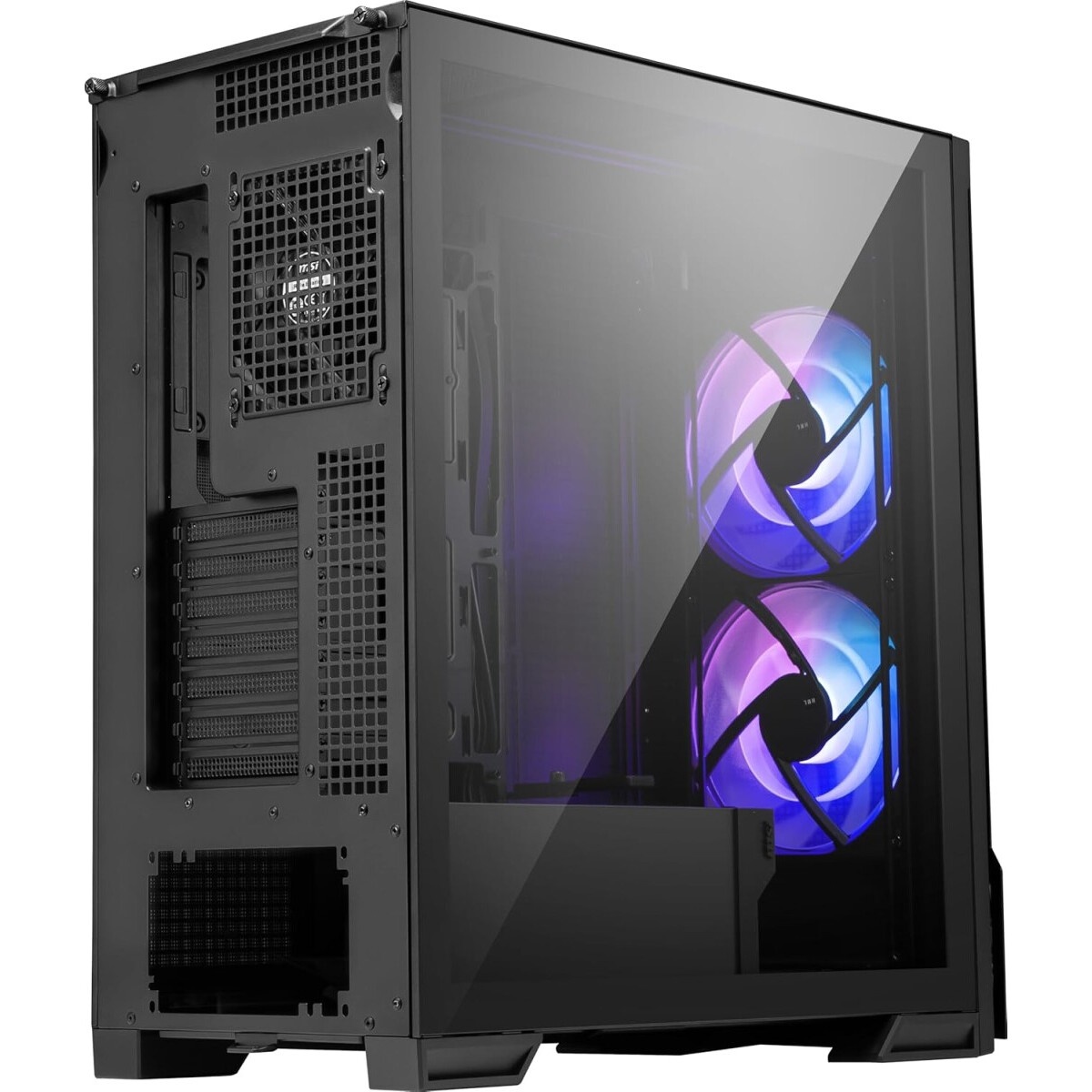 Компьютерный корпус без блока питания Case MSI MAG FORGE 320R AIRFLOW, Midi-Tower, TG, 4x120mm ARGB,