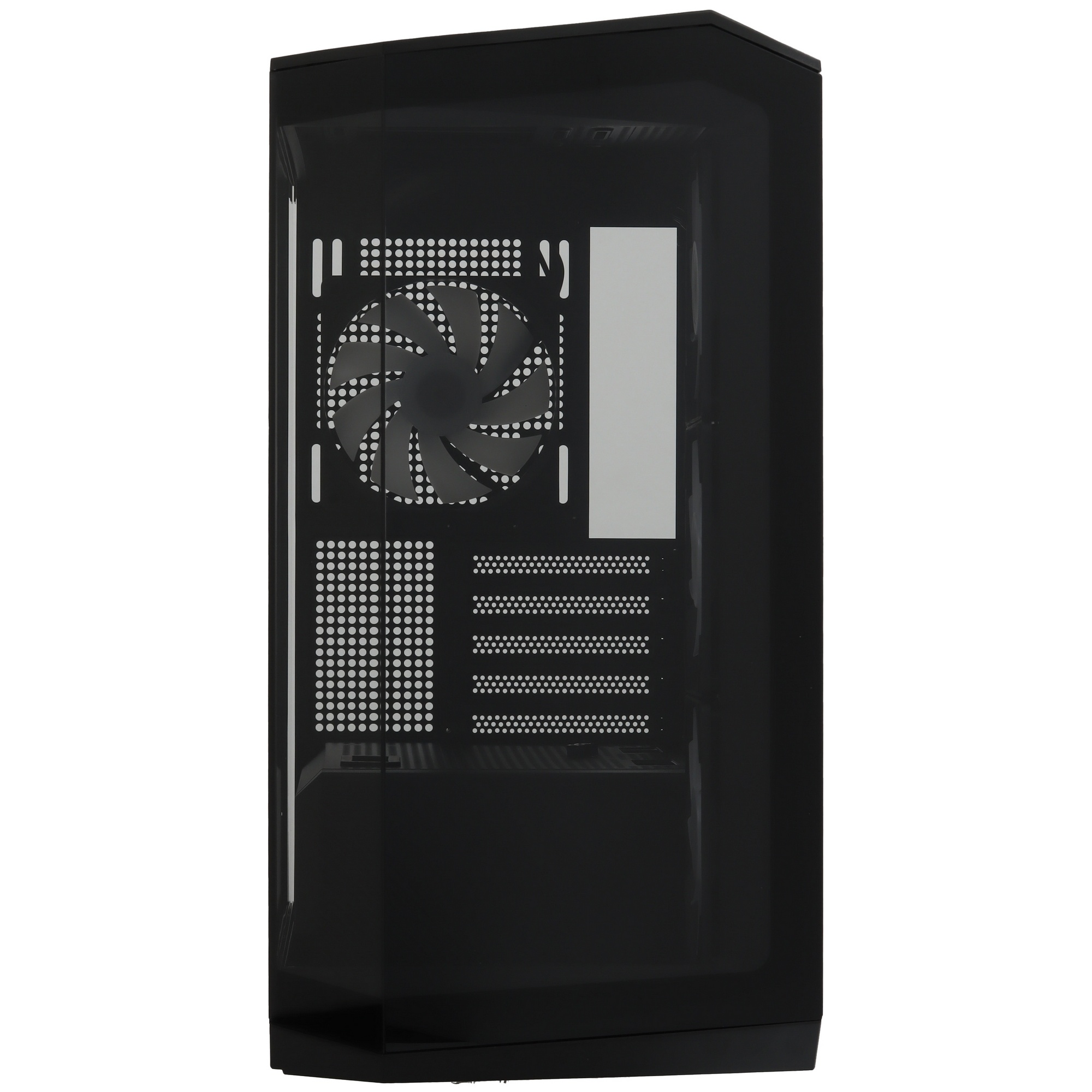 Компьютерный корпус без блока питания Case MSI MAG PANO M100R PZ, Mini-Tower, TG, 4x120mm ARGB, 1xUS