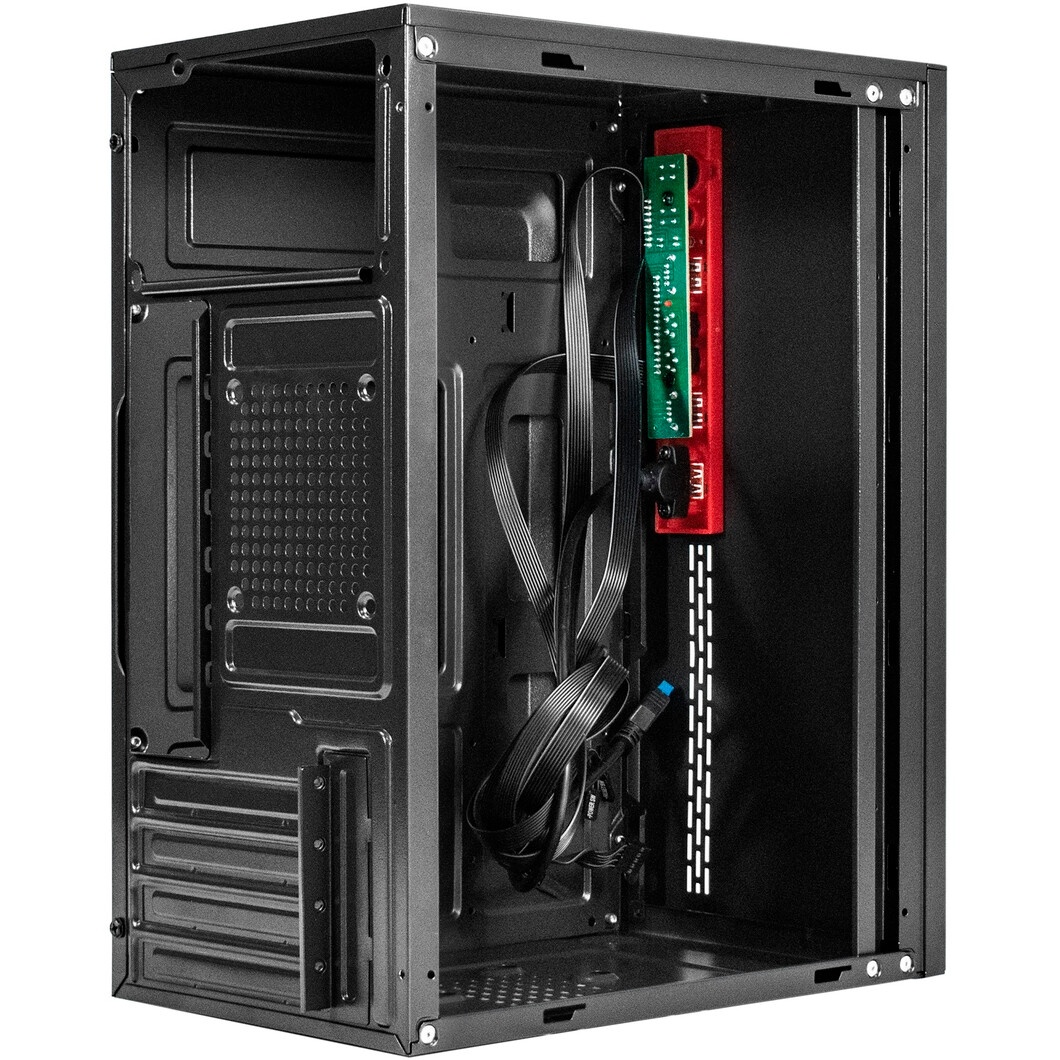 Корпус Accord Entry ACC-2054B черный без БП mATX 1x80mm 2xUSB2.0 audio