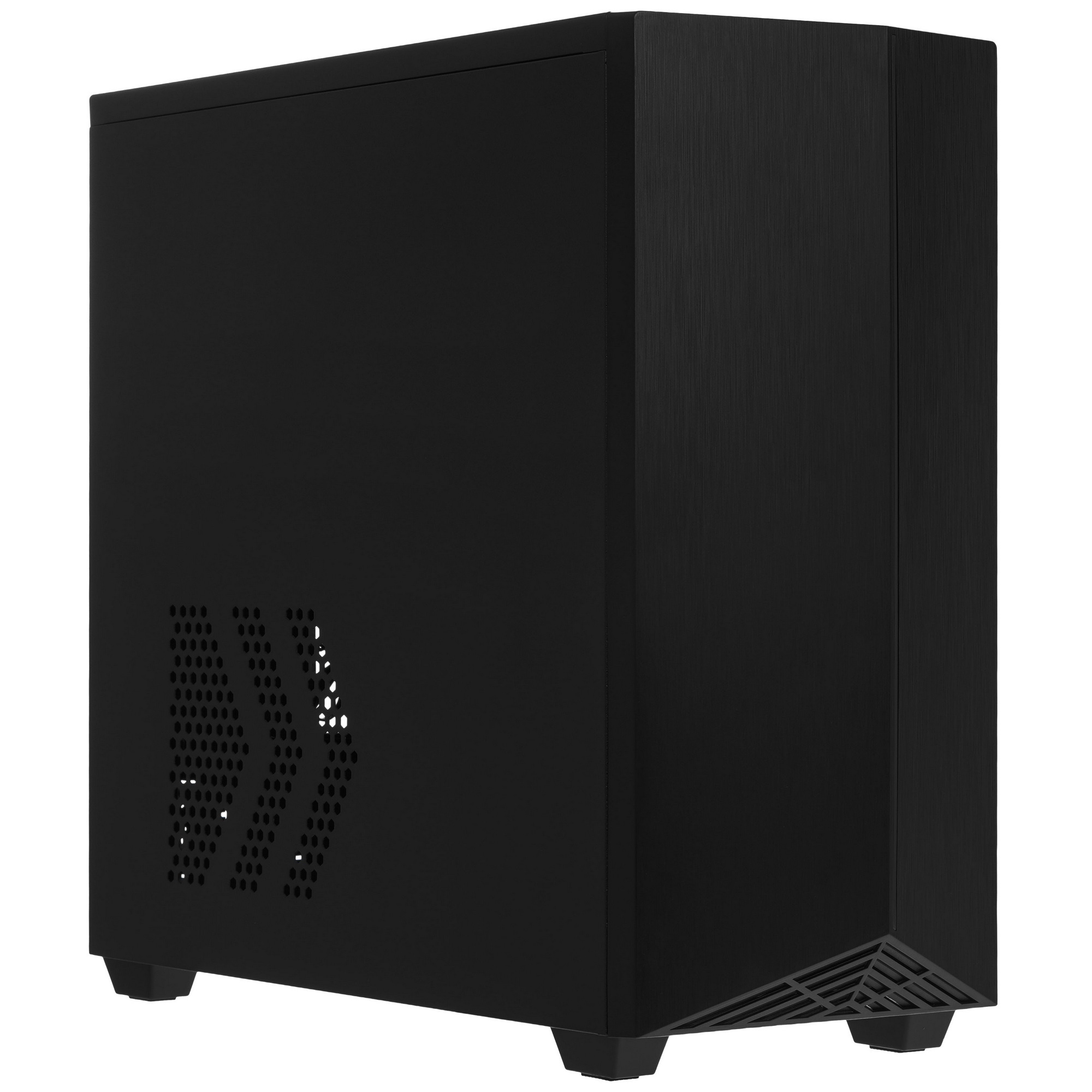 Компьютерный корпус Zircon Lima без БП (Midi Tower,Micro-ATX,Черн,1*USB3.0,2*USB2.0, 1*92mm )