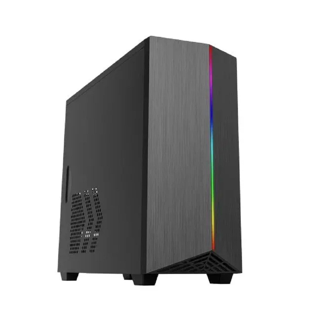 Компьютерный корпус Zircon Lima без БП (Midi Tower,Micro-ATX,Черн,1*USB3.0,2*USB2.0, 1*92mm )