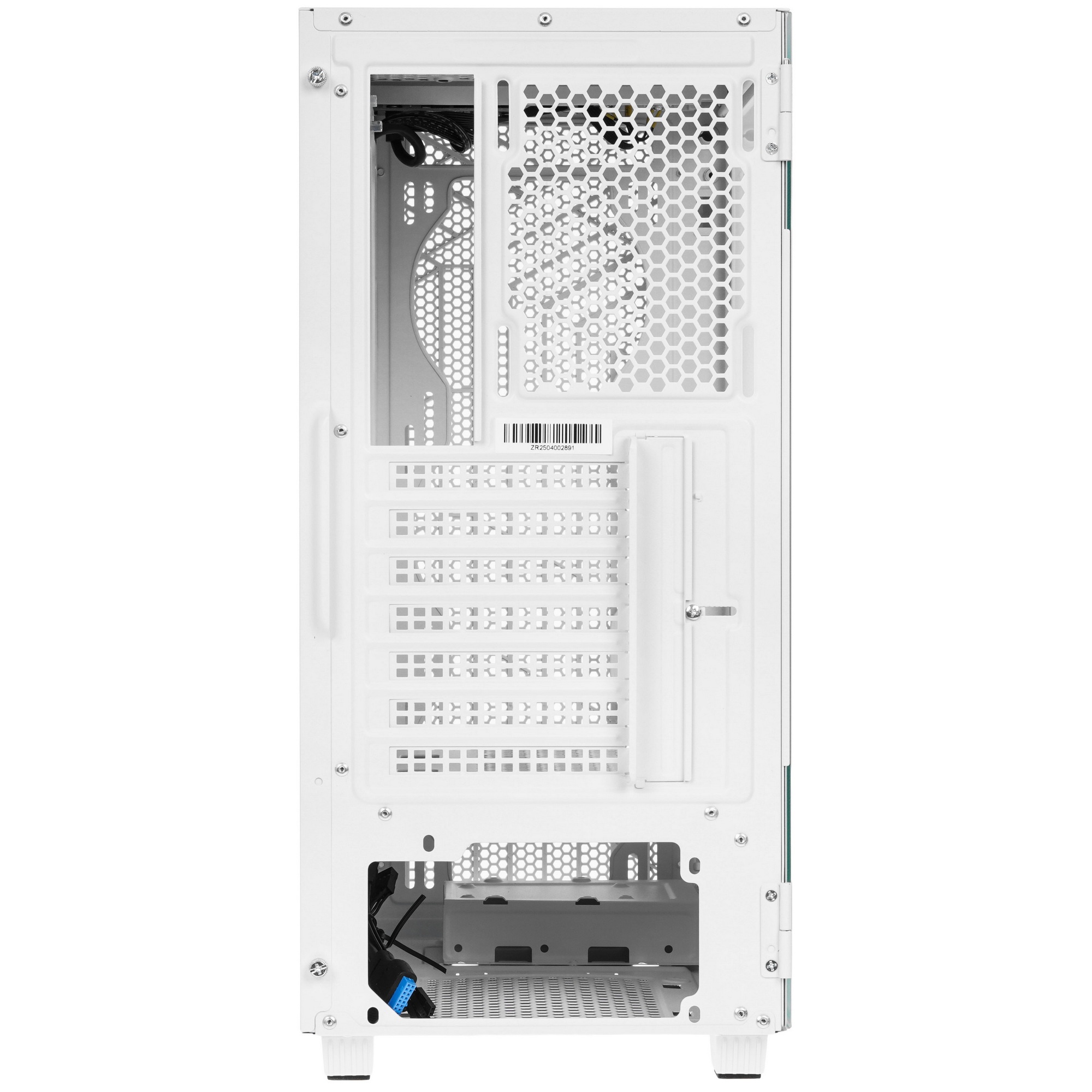 Компьютерный корпус Zircon Tropez WT без БП (Midi Tower,ATX,Бел,1*USB3.0,1*USB2.0)